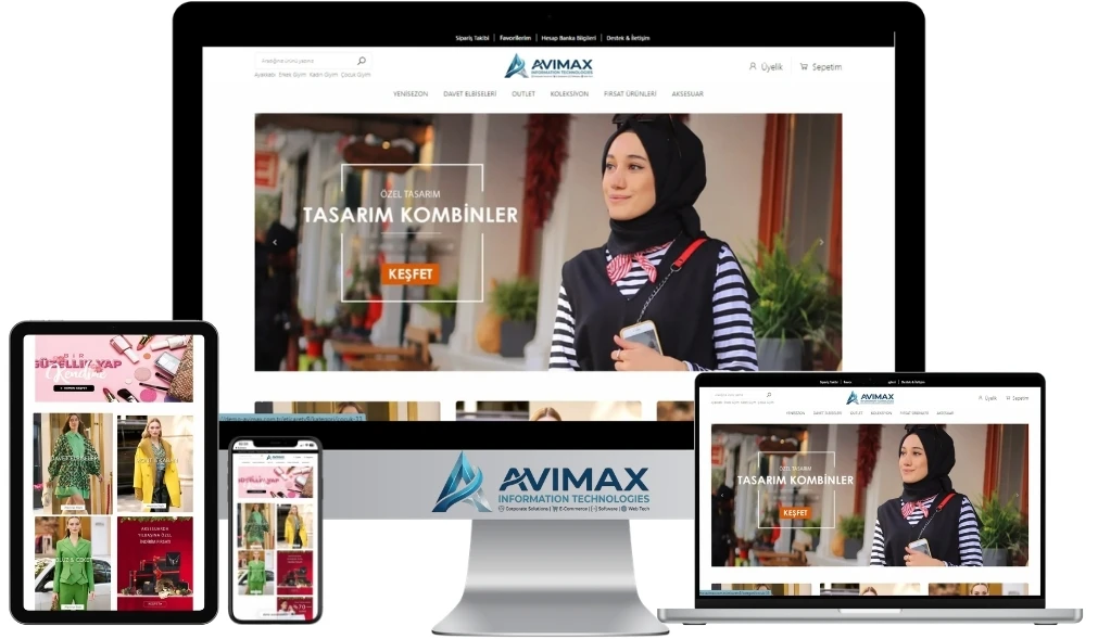 Avimax E-Ticaret V9 Sistemi - Kocaeli Yazılım