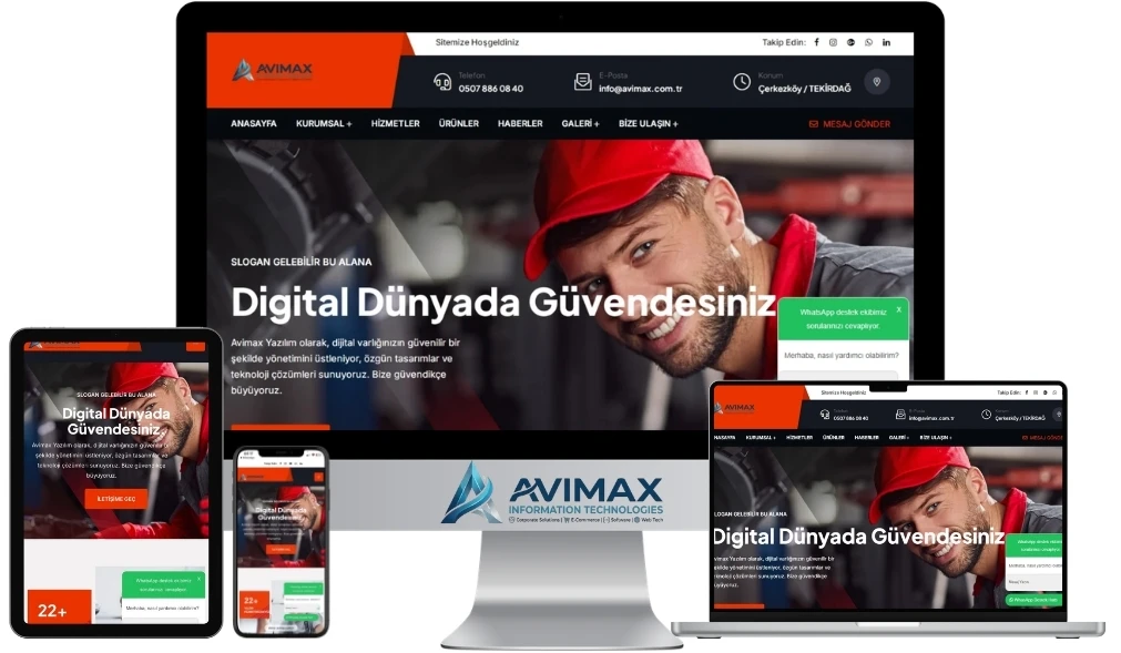 Oto Servis V2 | Araç Bakım ve Servis Takip Yazılımı | Avimax