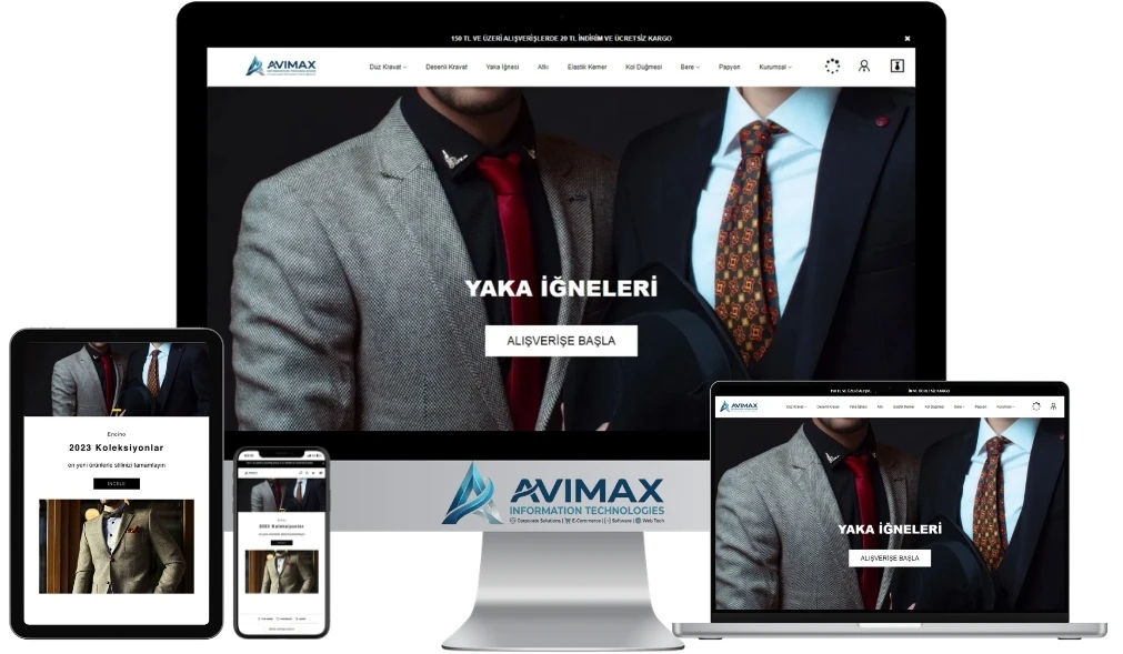 Avimax E-Ticaret V5 Sistemi - Kocaeli Yazılım