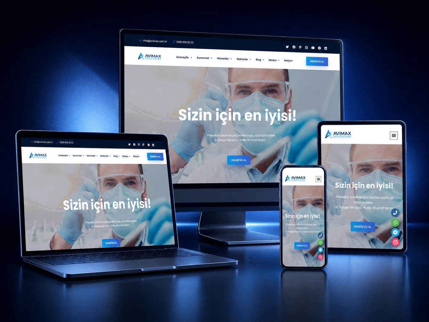 Avimax Hastane V4 Sistemi - Kocaeli Yazılım