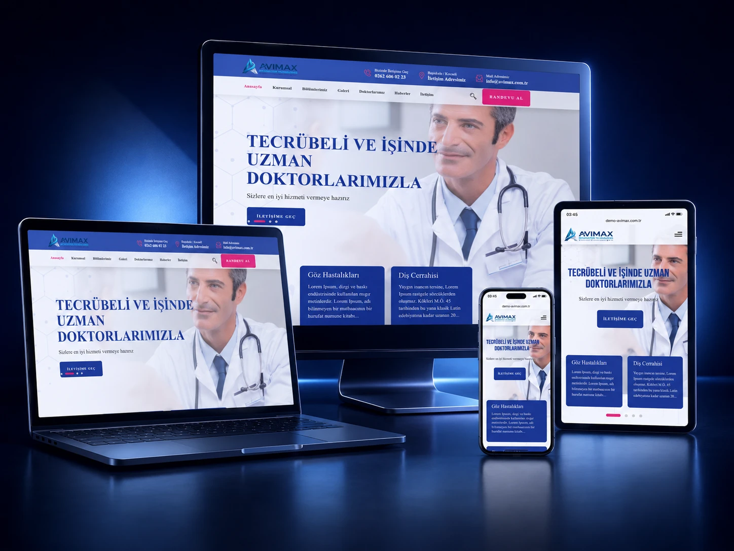 Avimax Klinik V3 Sistemi - Kocaeli Yazılım