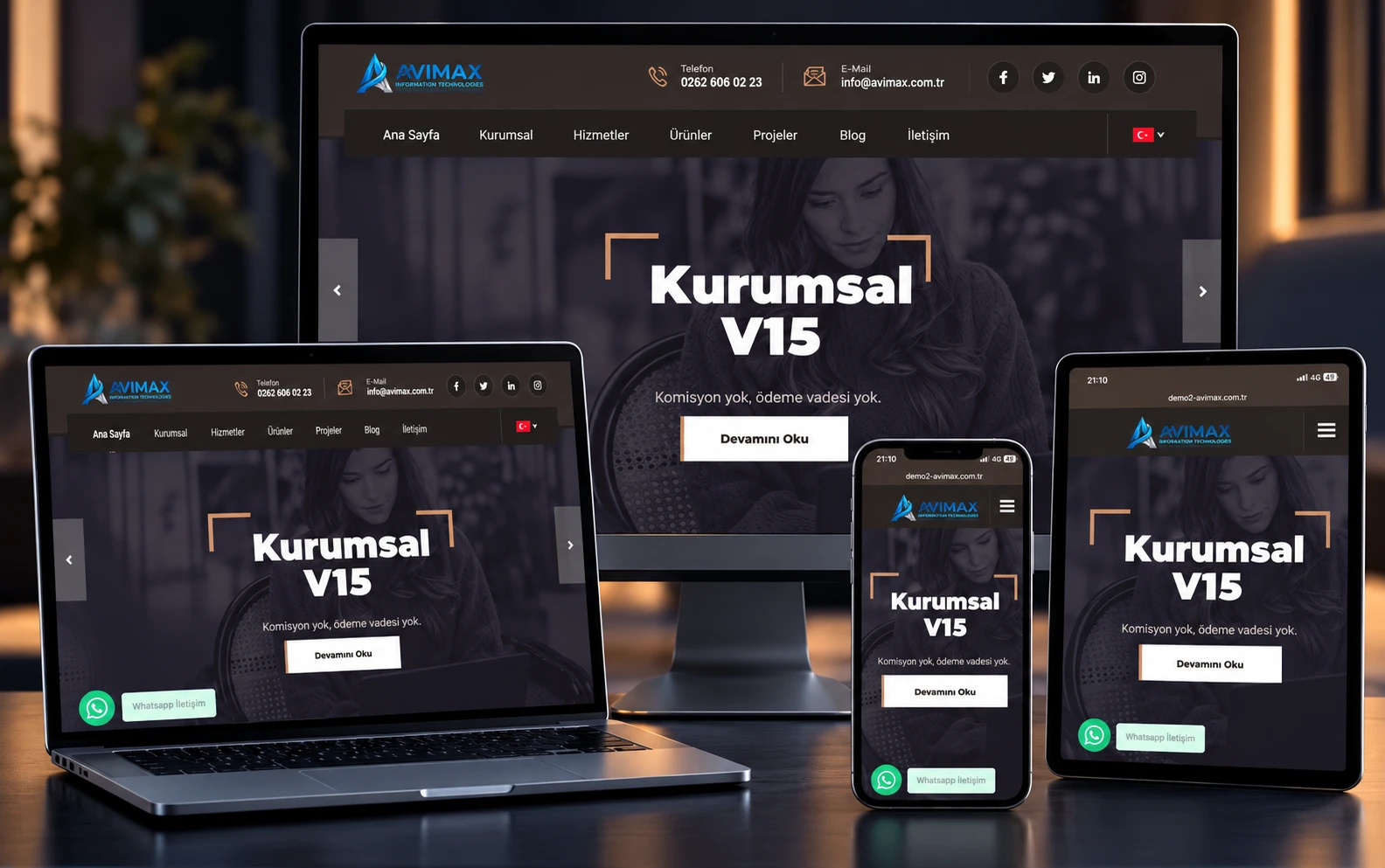 Avimax Kurumsal V15 Sistemi - Kocaeli Yazılım
